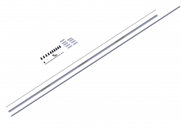 Axle Kit, 7.5 cm with Ridge Pole for 12.5-14.5 m Trailers (B1-102558 & B2-102549)